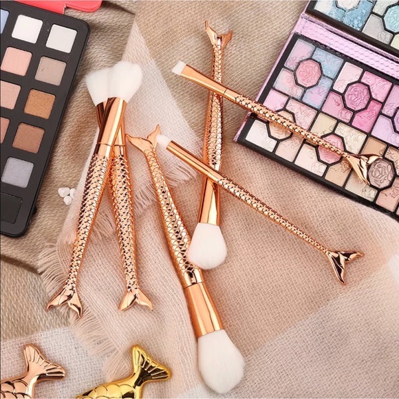 Mermaid makeup brush set - Picture 3 of 7
